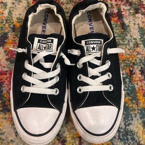 Converse Black All Star Low Top Sneakers